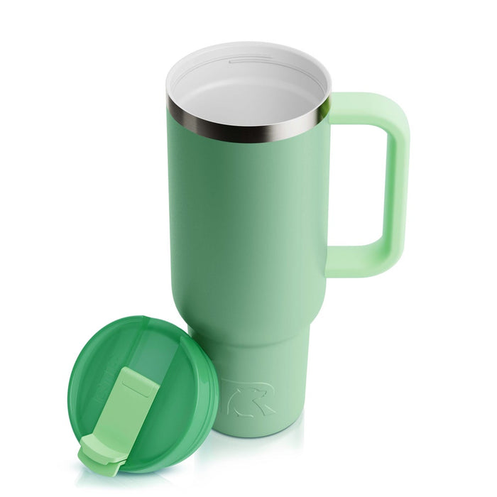 Termo RTIC Road Trip 40 oz con Interior Cerámico | Gran Capacidad | Sabor Puro | 24h Frío/6h Caliente