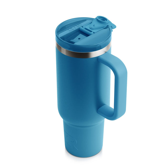 Termo RTIC Road Trip 40 oz con Interior Cerámico | Gran Capacidad | Sabor Puro | 24h Frío/6h Caliente