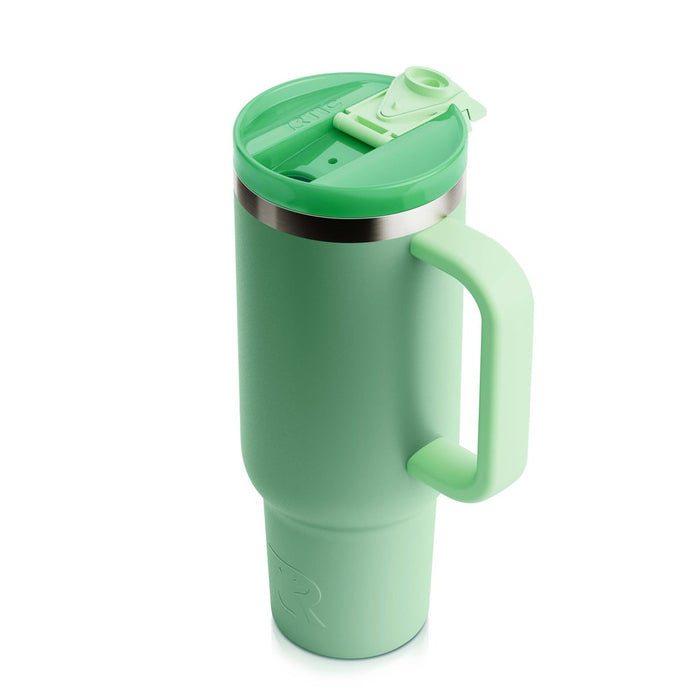 Termo RTIC Road Trip 40 oz con Interior Cerámico | Gran Capacidad | Sabor Puro | 24h Frío/6h Caliente