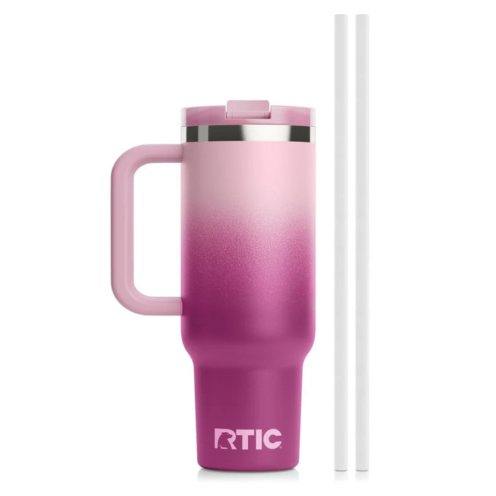 Termo RTIC Road Trip 40 oz con Interior Cerámico | Gran Capacidad | Sabor Puro | 24h Frío/6h Caliente