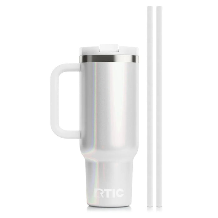 Termo RTIC Road Trip 40 oz con Interior Cerámico | Gran Capacidad | Sabor Puro | 24h Frío/6h Caliente