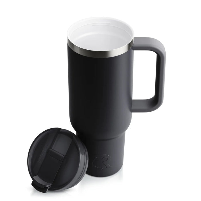 Termo RTIC Road Trip 40 oz con Interior Cerámico | Gran Capacidad | Sabor Puro | 24h Frío/6h Caliente