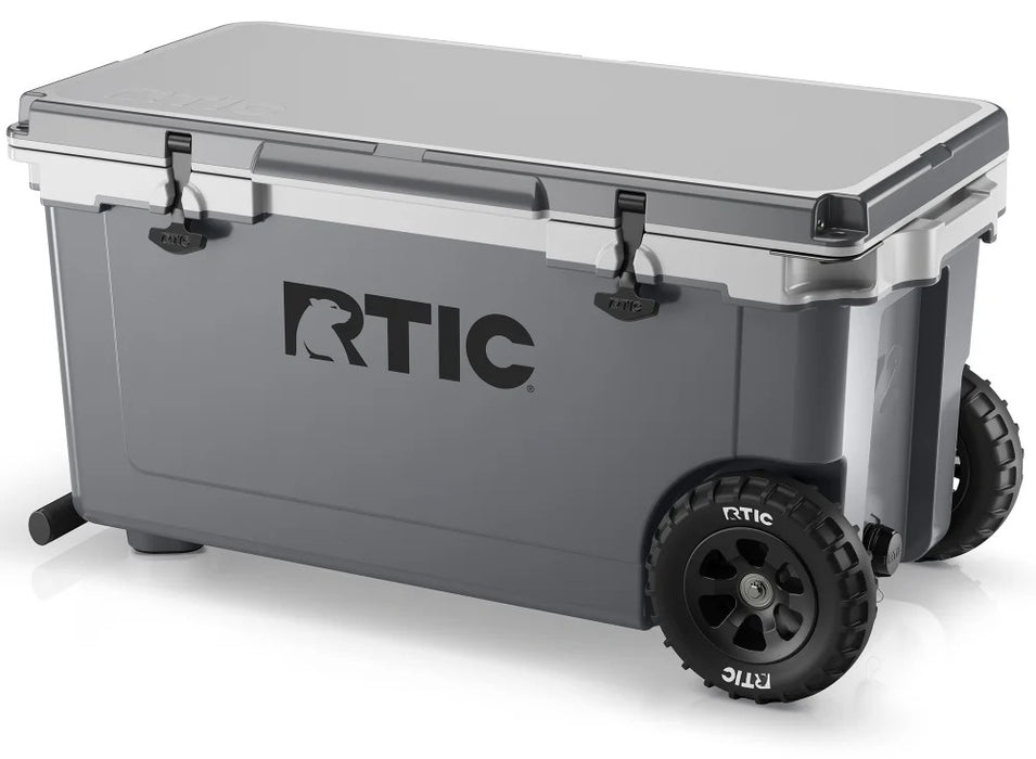 Hielera RTIC 72 QT con Ruedas | 96 Latas | Máxima Capacidad Móvil | 10 Días con Hielo |