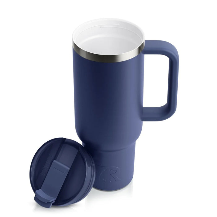 Termo RTIC Road Trip 40 oz con Interior Cerámico | Gran Capacidad | Sabor Puro | 24h Frío/6h Caliente