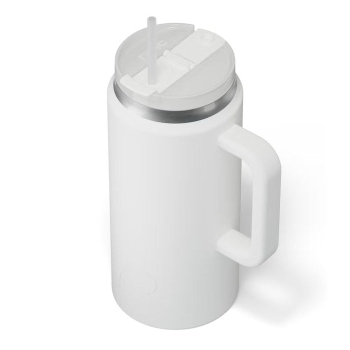 Termo RTIC 64 oz Road Trip Tumbler con Interior Cerámico | Capacidad Masiva | 24h Frío/12h Caliente