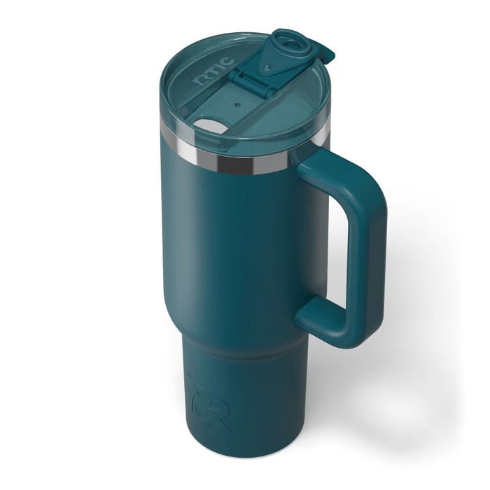 Termo RTIC Road Trip 40 oz con Interior Cerámico | Gran Capacidad | Sabor Puro | 24h Frío/6h Caliente