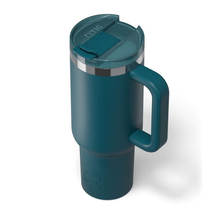 Termo RTIC Road Trip 40 oz con Interior Cerámico | Gran Capacidad | Sabor Puro | 24h Frío/6h Caliente