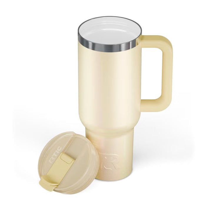 Termo RTIC Road Trip 40 oz con Interior Cerámico | Gran Capacidad | Sabor Puro | 24h Frío/6h Caliente