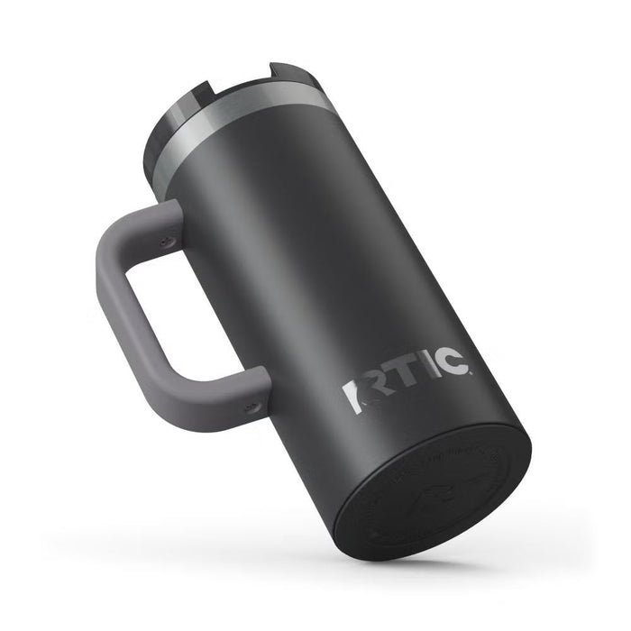 Taza de Viaje RTIC 16 oz con Interior Cerámico | 100% Antiderrame | Sabor Auténtico por Horas