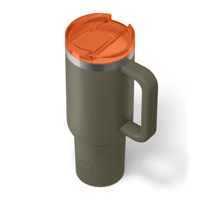 Termo RTIC Road Trip 40 oz con Interior Cerámico | Gran Capacidad | Sabor Puro | 24h Frío/6h Caliente