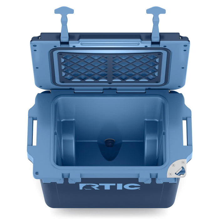 Hielera RTIC 22 QT con ruedas | 28 Latas  | 5 Días con Hielo | Tamaño Compacto