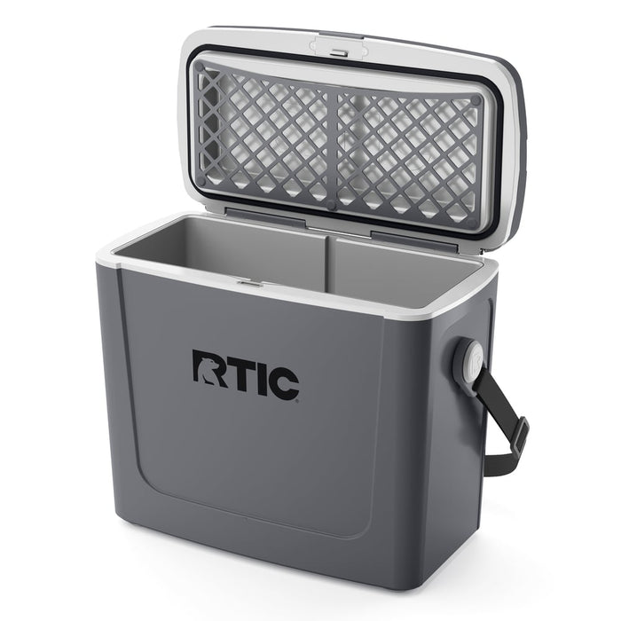 Hielera RTIC Road Trip 16 QT | 20 Latas | Tamaño Personal |Ultrarresistente