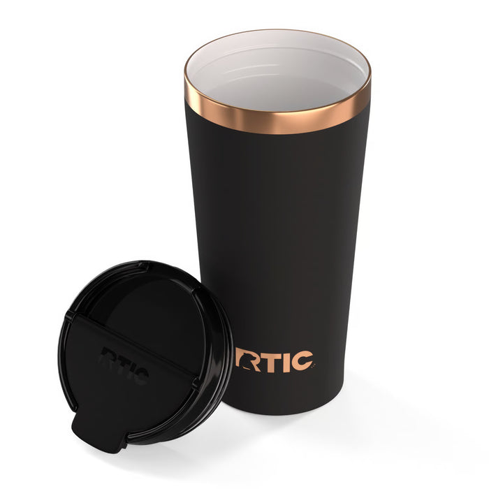 Taza RTIC Happy Hour Pint 18 oz con Interior Cerámico | Antiderrame | Exterior Soft-Touch