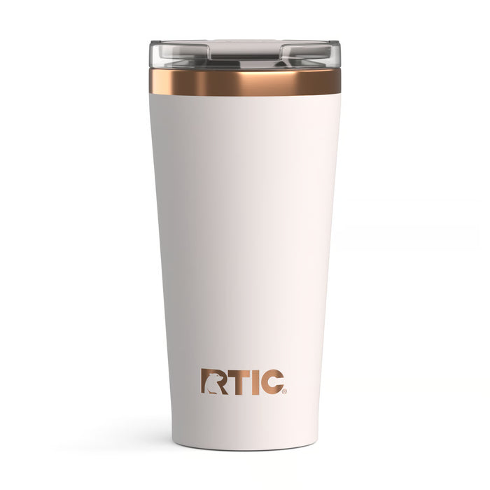 Taza RTIC Happy Hour Pint 18 oz con Interior Cerámico | Antiderrame | Exterior Soft-Touch