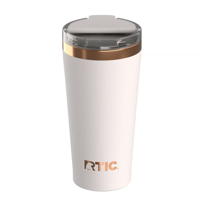 Taza RTIC Happy Hour Pint 18 oz con Interior Cerámico | Antiderrame | Exterior Soft-Touch