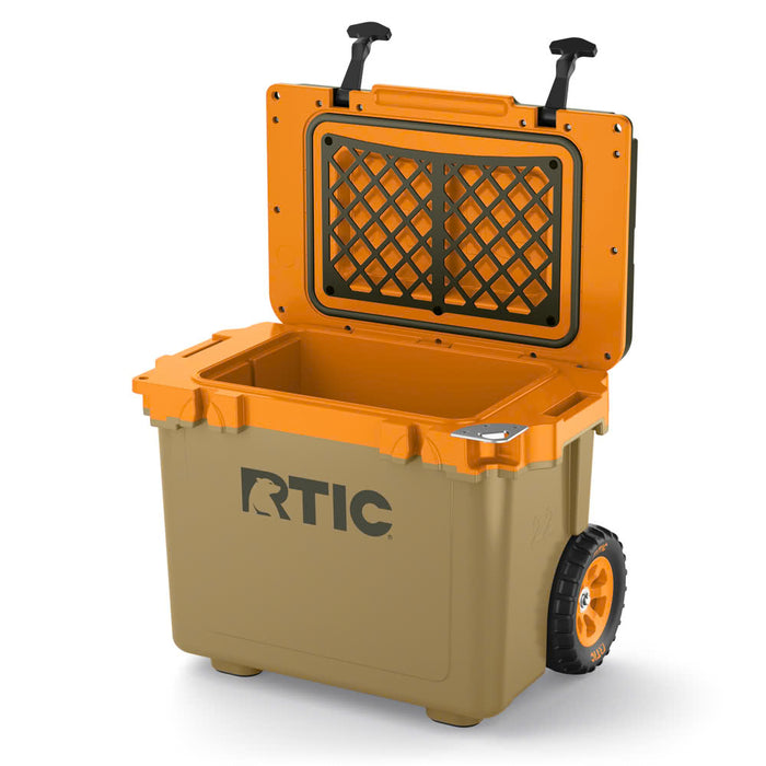 Hielera RTIC 22 QT con ruedas | 28 Latas  | 5 Días con Hielo | Tamaño Compacto