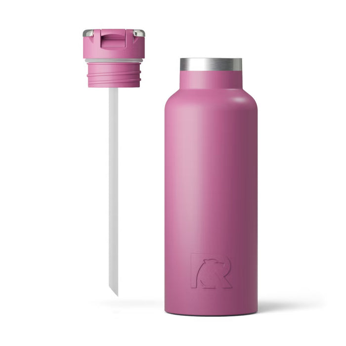 Botella RTIC Journey 16 oz con Interior Cerámico | Sabor Puro | Popote Integrado | 24h Frío