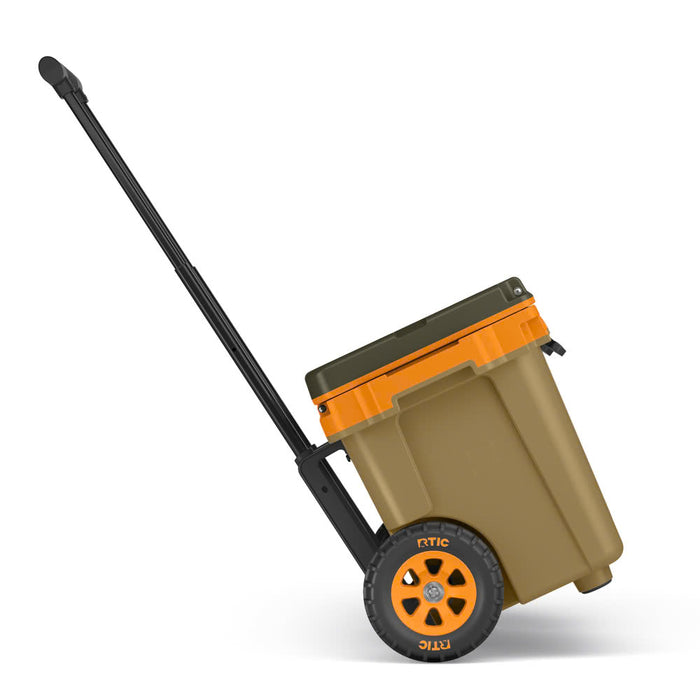 Hielera RTIC 22 QT con ruedas | 28 Latas  | 5 Días con Hielo | Tamaño Compacto
