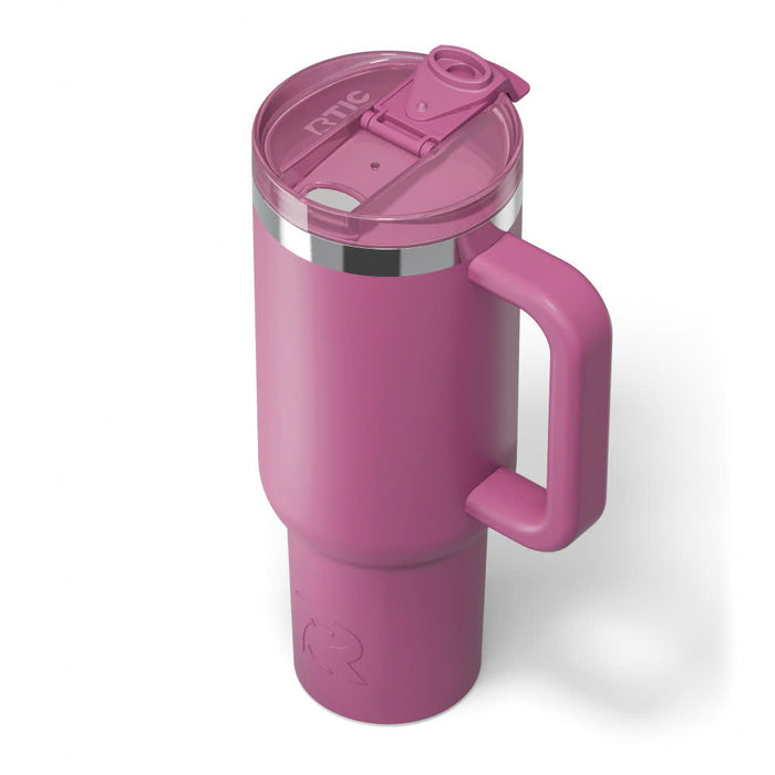 Termo RTIC Road Trip 40 oz con Interior Cerámico | Gran Capacidad | Sabor Puro | 24h Frío/6h Caliente