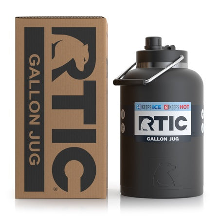Termo RTIC 1 Galón | Capacidad Colosal | 24h Frío/12h Caliente | Para Grupos  | Interior Acero Inoxidable