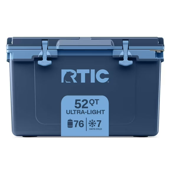 Hielera RTIC 52 QT 76 Latas Ultra-Light | Gran Capacidad Ligera | 8 Días con Hielo |