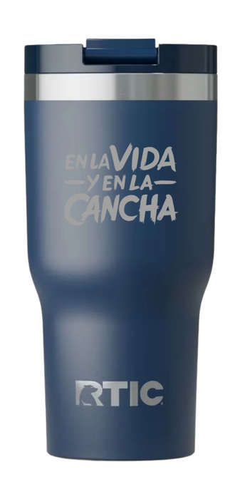 Termo Rayados Oficial RTIC 20 oz con Interior Cerámico | En la Vida y en la Cancha