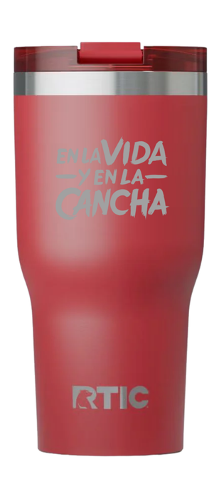Termo Rayados Oficial RTIC 30 oz con Interior Cerámico | En la Vida y en la Cancha