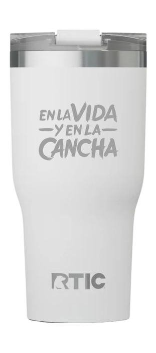 Termo Rayados Oficial RTIC 30 oz con Interior Cerámico | En la Vida y en la Cancha