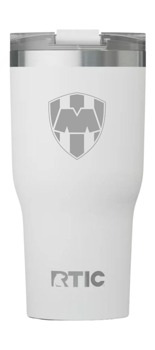 Termo Rayados Oficial RTIC 30 oz con Interior Cerámico | Escudo Rayados