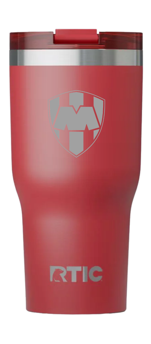 Termo Rayados Oficial RTIC 30 oz con Interior Cerámico | Escudo Rayados
