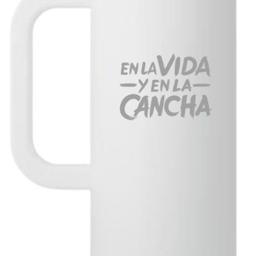 Taza de Viaje Rayados Oficial RTIC 20 oz con Interior Cerámico | En la Vida y en la Cancha