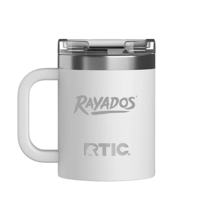 Taza Rayados Oficial RTIC 12 oz Essential con Interior Cerámico | Rayados