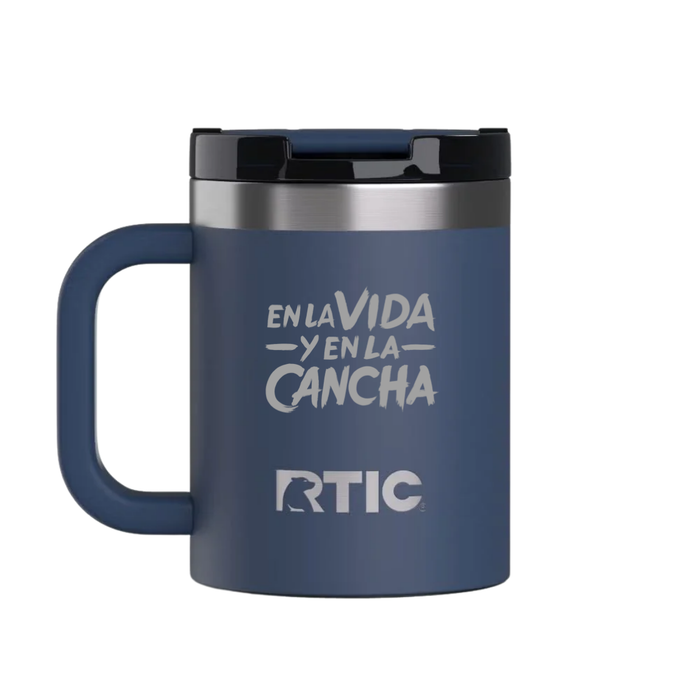 Taza Rayados Oficial RTIC 12 oz Essential con Interior Cerámico | En la vida y en la Cancha