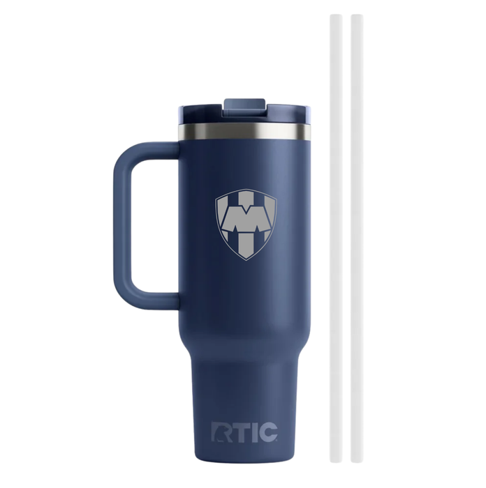 Termo Rayados Oficial RTIC Road Trip 30 oz con Interior Cerámico | Escudo Rayados