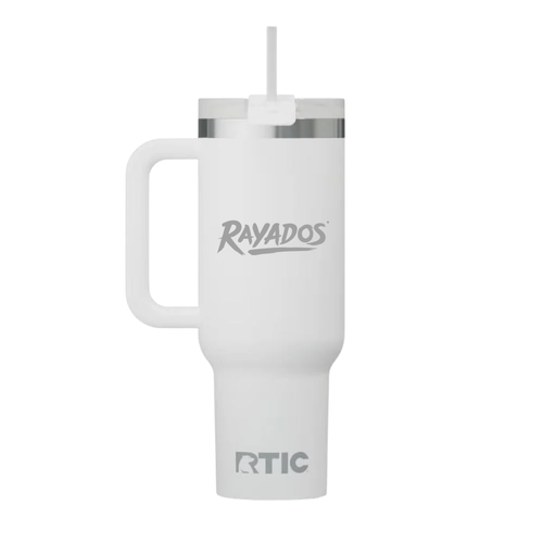 Termo Rayados Oficial RTIC Road Trip 40 oz con Interior Cerámico | Rayados