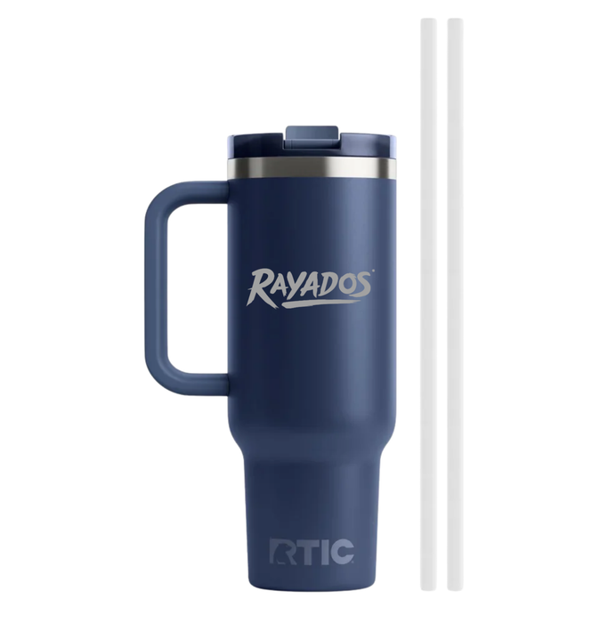 Termo Rayados Oficial RTIC Road Trip 40 oz con Interior Cerámico | Rayados