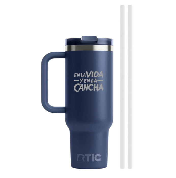 Termo Rayados Oficial RTIC Road Trip 40 oz con Interior Cerámico | En la Vida y en la Cancha