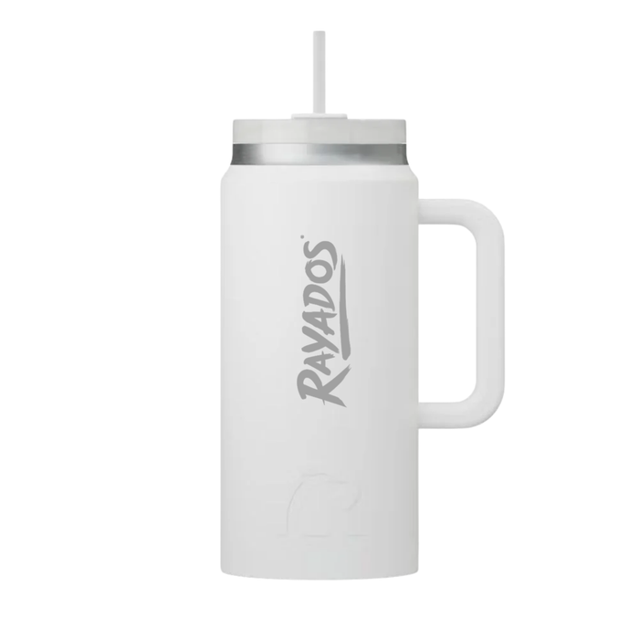 Termo Rayados Oficial RTIC Road Trip 64 oz con Interior Cerámico | Rayados