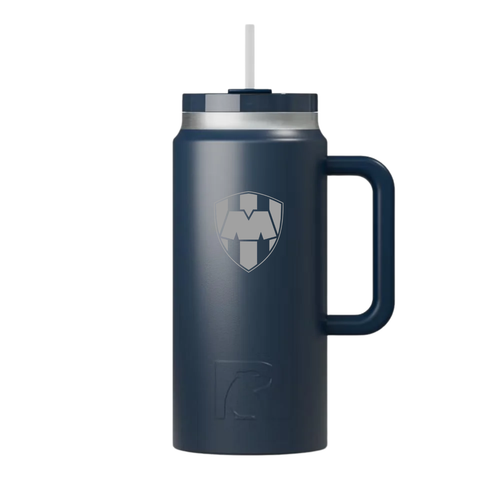 Termo Rayados Oficial RTIC Road Trip 64 oz con Interior Cerámico | Escudo Rayados