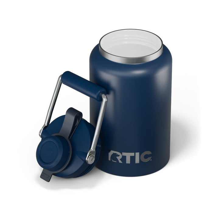 Termo RTIC Medio Galón 1.9 Litros | Cerámico | 64 oz de Capacidad Masiva | 24h Frío/12h Caliente
