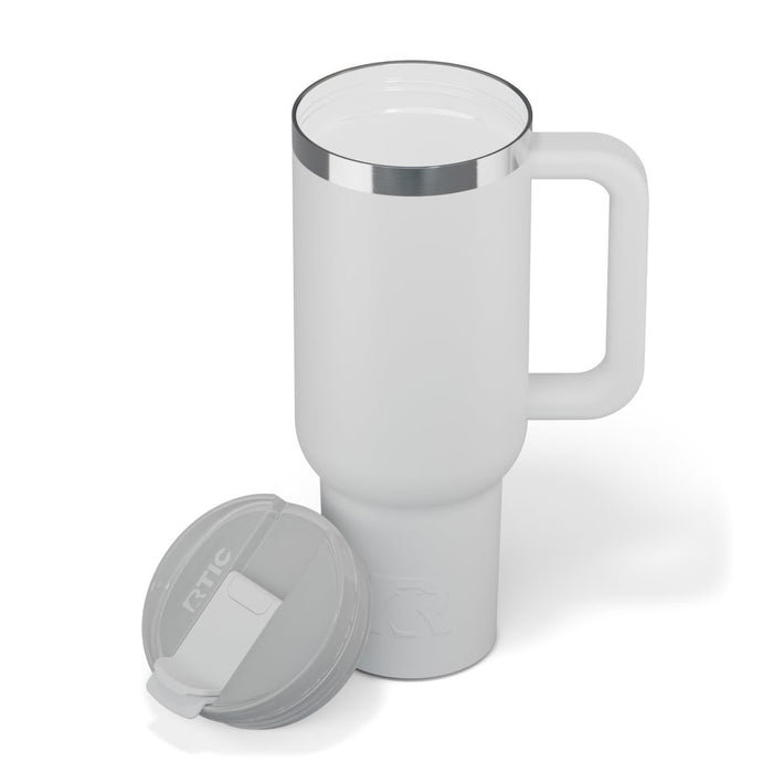 Termo RTIC Road Trip 40 oz con Interior Cerámico | Gran Capacidad | Sabor Puro | 24h Frío/6h Caliente