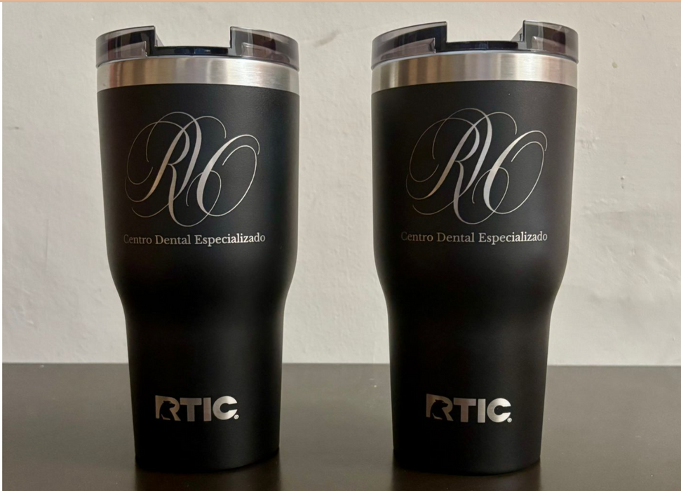 Termo RTIC 20 oz con Interior Cerámico | 24h Frío, 6h Caliente | Sin Sabor Metálico