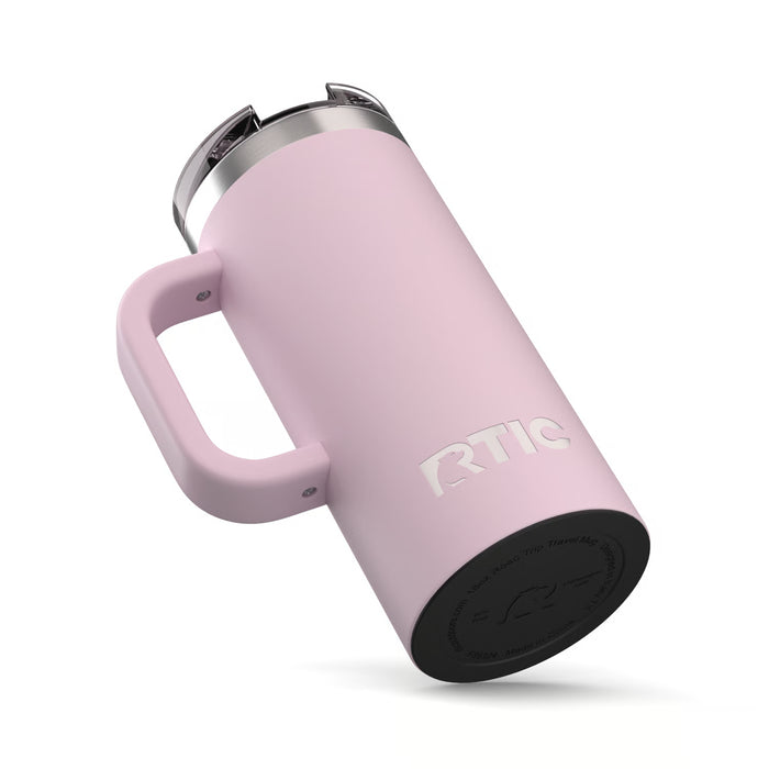 Taza de Viaje RTIC 16 oz con Interior Cerámico | 100% Antiderrame | Sabor Auténtico por Horas