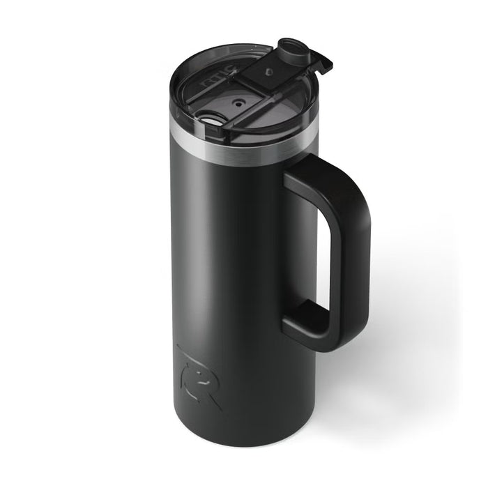 Taza de Viaje RTIC 20 oz con Interior Cerámico | 100% Antiderrame | Sabor Auténtico por Horas