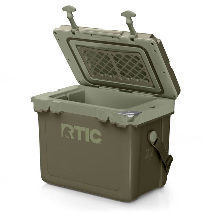 Hielera RTIC 22 QT Ultra Light | 30 Latas | 5 Días con Hielo | Tamaño Compacto