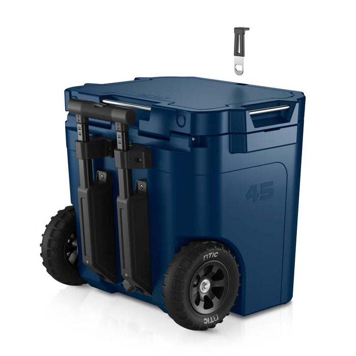 Hielera RTIC 45 QT | 60 Latas Ultra Hard Cooler con ruedas