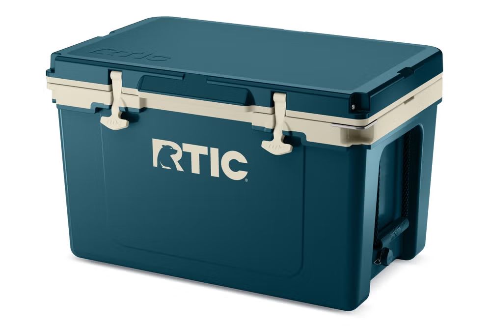 Hielera RTIC 52 QT Ultra-Light | Gran Capacidad Ligera | 8 Días con Hielo | 76 Latas