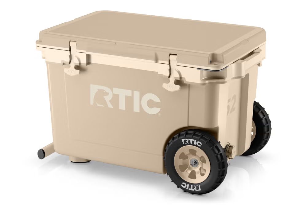 Hielera RTIC 52 QT | 78 Latas Ultra-Light Hard Cooler con Ruedas