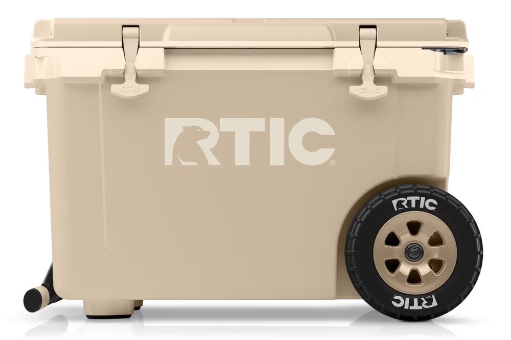 Hielera RTIC 52 QT | 78 Latas Ultra-Light Hard Cooler con Ruedas