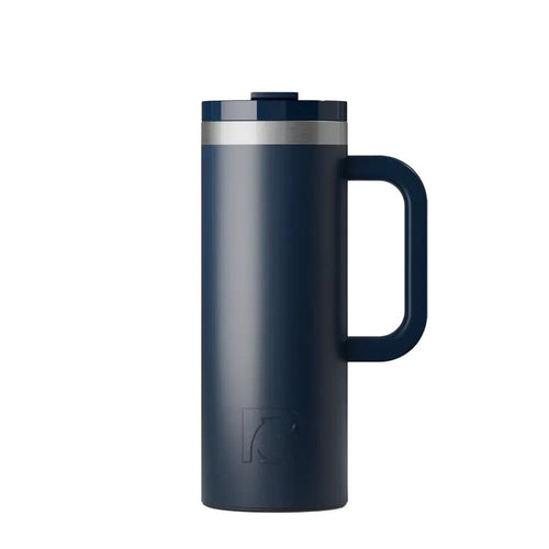 Taza de Viaje RTIC 20 oz con Interior Cerámico | 100% Antiderrame | Sabor Auténtico por Horas